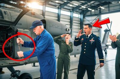 They Made Broke Veteran Sweep Hangar Floor — Until Apache Wouldn’t Start and Colonel Called His Name