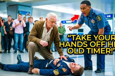 Old Veteran Waited for His Flight — Until a Wounded Navy SEAL Collapsed at Airport Security