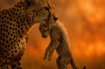 CHEETAH CUB Is DYING From Hyena Attack – Then Mom Does Something No Predator Has Ever Done