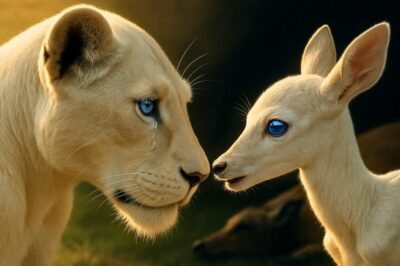 White Lioness Hunted Her Mother. Then Saw the Baby Was White Too
