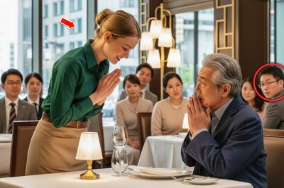 Everyone Ignored the Japanese Billionaire — Until the Waitress Spoke to Him in Japanese