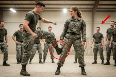 He Tried to Humiliate Her With a Kick But What Happened Next Shocked the Base