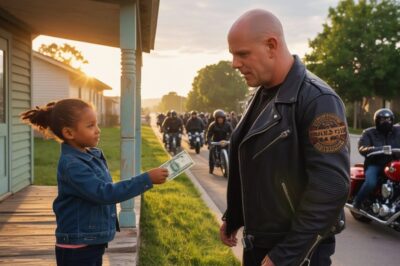 Black Kid Helps a Hell’s Angel With Money, 1000 Bikers Show Up at Her Home the Next Day