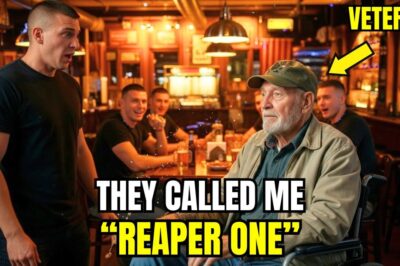 Marine Asked The Disabled Veteran About His Call Sign — “REAPER ONE” Made Him Drop His Drink
