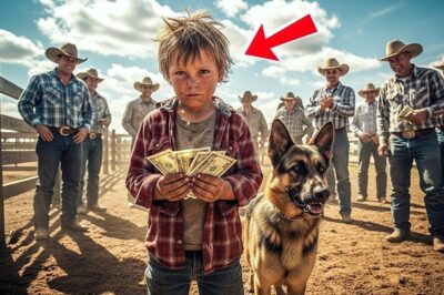 10-Year-Old Boy Buys a sick service dog at Auction – What Happens Next Will Amaze You!