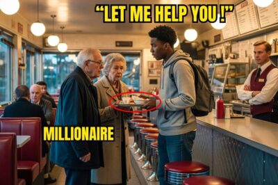 Black Boy Sacrificed His Meal for an Old Man — Next Day, A Millionaire Knocked on His Door
