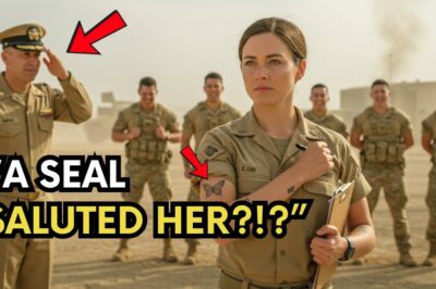 They Laughed at the Tattoo — Until the SEAL Commander Saluted Her and Everyone Froze