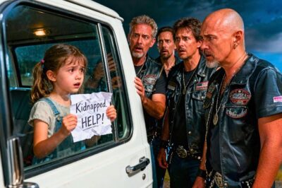 Kidnapped Girl Begged for Help—Bikers Didn’t Hesitate