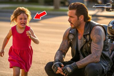 Little Girl Ran To bikers crying ‘He’s Coming!’ – When Bikers Heard the Reason, They Stormed Out