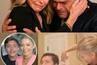 BREAKING NEWS: “‘We Didn’t See This Coming’ — Kelly Ripa and Mark Consuelos Drop Emotional Bombshell About Son Joaquin on Live TV, Leaving Fans in Tears” The morning started like any other episode of Live, until Kelly Ripa’s voice cracked mid-sentence. Beside her, Mark Consuelos smiled nervously as the couple revealed a deeply personal change involving their youngest son, Joaquin. The studio fell silent — then erupted in gasps as the truth sank in. For longtime fans, it was a rare glimpse behind the laughter: a moment of raw family emotion that showed even TV’s most unshakable duo still wrestles with love, distance, and the bittersweet ache of watching their child grow up.