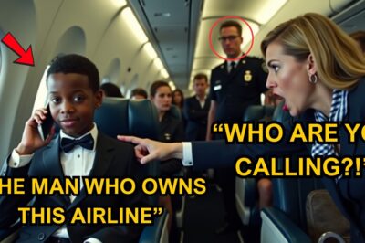 Flight Attendant Slaps A Black Boy — Seconds Later, the Flight Freezes on the Tarmac