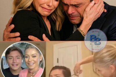 “‘We Didn’t See This Coming’ — Kelly Ripa and Mark Consuelos Drop Emotional Bombshell About Son Joaquin on Live TV, Leaving Fans in Tears” The morning started like any other episode of Live, until Kelly Ripa’s voice cracked mid-sentence. Beside her, Mark Consuelos smiled nervously as the couple revealed a deeply personal change involving their youngest son, Joaquin. The studio fell silent — then erupted in gasps as the truth sank in. For longtime fans, it was a rare glimpse behind the laughter: a moment of raw family emotion that showed even TV’s most unshakable duo still wrestles with love, distance, and the bittersweet ache of watching their child grow up.