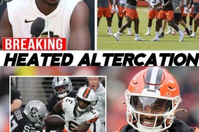 “Chaos at Browns Camp: The Explosive Shedeur Sanders–Jerry Jeudy Fight That Stopped Practice Cold!”
