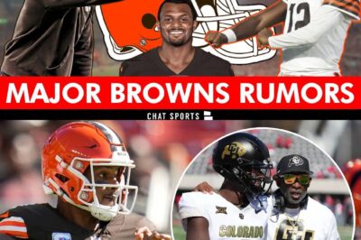 “Did Deshaun Watson Just Derail Shedeur Sanders’ Rise? The Browns Drama No One Saw Coming!”