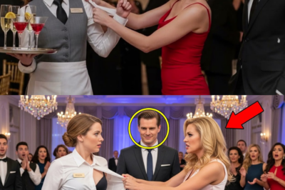 Cruel CEO’s Girlfriend Ripped Her Dress, Thinking She’s Just a Waitress—But Her Billionaire Husband
