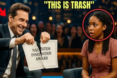 He Laughed And Tore Her Award On Live TV – Black Girl’s Next Move Left The Studio SPEECHLESS