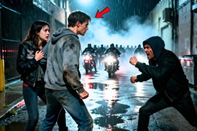 Runaway Man Saved a Hells Angels’ Wife from Attack, Minutes Later, 145 Bikers Praised Him