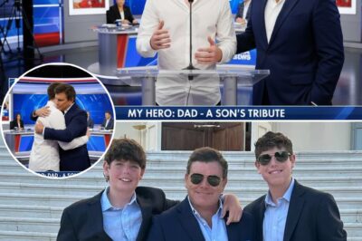 He was preparing for another straightforward broadcast — scripts aligned, graphics ready, the measured calm of the newsroom settling into place. But when a small knock echoed through the Fox studio, Bret Baier looked up to see someone he least expected stepping into the light. And in a heart-stopping moment on live television, his young son Paul walked in carrying a school project titled “My Hero: Dad.”