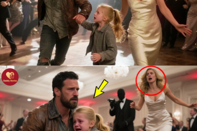 “You’re Safe Now…” — Single Dad Stepped In Front of a Bullet for the CEO’s Daughter – YouTube  Transcripts: (00:00) a corporate gala flashing cameras the young CEO steps onto the stage with her eight year old daughter by her side then through the crowd a man pulls out a gun aim directly at the little girl screams erupt guests scramble for the exits security frozen in shock but one man doesn’t run a man in a cheap worn out vest charges forward arms spread wide shielding the child with his own body the gunshot echoes he falls blood spreads across his shirt his last whisper you’re safe now the room falls silent the CEO stares down at this stranger (00:46) this nobody who just gave everything for her daughter Michael Hell was nobody special at least that’s what everyone thought 38 years old single father working as a maintenance worker in the Lane Corporation tower the guy who fixed broken lights and unclog toilets the invisible man in the cheap vest that everyone walked past without a second glance but to one person he was everything daddy you’re my superhero nine year old Ella would say every morning hugging him tight before school Michael would smile ruffling her hair (01:26) just a regular dad sweetheart but he wasn’t regular not even close hidden beneath that humble exterior was a past he’d buried deep sergeant Michael Hale call sign Ghost Wolf former Special Forces operative the kind of soldier who’d completed missions that never made it into any official record he’d walked away from it all six years ago when his wife died suddenly leaving him alone with three year old Ella Michael made a choice no more battlefields no more life or death operations just him and his daughter a quiet life a safe life (02:06) the only reminder of his past was a worn dog tag he kept tucked inside his shirt engraved with two words duty and honor he touched it sometimes when memories crept in then he’d look at Ella and remember why he left that world behind on the other side of the city in a penthouse office overlooking the skyline Isabella Lane sat behind her desk 30 years old CEO of Lane Corporation brilliant driven respected feared she’d built walls around herself thick ones after clawing her way to the top in a world that doubted her at every turn (02:46) trust became a luxury she couldn’t afford beside her eight year old Sophie played quietly with her tablet the girl was used to being surrounded by bodyguards and assistants used to being watched protected isolated Mommy can I have a friend over sometime Sophie asked softly Isabella glanced up from her papers distracted we’ll see Honey Mommy’s very busy right now Sophie nodded looking down she’d heard that answer before the company’s biggest event of the year was approaching the product launch gala investors media competitors (03:28) everyone who mattered would be there Isabella had planned every detail everything had to be perfect meanwhile in the maintenance department Michael received his assignment Hale you’re on event duty tomorrow night his supervisor said tossing him a staff badge stay in the back fix anything that breaks and for God’s sake don’t embarrass us in front of the VIP’s Michael nodded just another job that evening he helped Ella with her homework at their small kitchen table dad what do you think courage means she asked pencil hovering over her assignment (04:07) Michael thought for a moment courage means doing what’s right even when you’re scared even when it costs you something Ella smiled like a superhero like anyone who chooses to protect someone else he didn’t know that in less than 24 hours he’d have to prove those words the next evening the Lane Corporation tower glowed with lights red carpets luxury cars designer gowns and in the service entrance Michael Hale clocked in carrying his toolbox just another invisible man in a cheap vest hold on let us know from which city are you watching (04:49) it’s amazing to see how far stories like this can spread subscribe if you want to see the twist unfold with us and now back to the table where everything changed the ballroom sparkled like something out of a fairy tale crystal chandeliers gold accents guests in thousand dollar suits sipping champagne Michael stayed near the back wall toolkit in hand eyes scanning for anything that might need fixing he was checking a faulty light switch when it happened watch where you’re going Michael turned he’d accidentally bumped into Richard Torres (05:28) the company’s operations manager a man known for his expensive watches and even more expensive ego Torres glared at him with pure disgust useless janitor stay out of the way this event is for important people not whatever you are nearby guest turned smirking a woman in a diamond necklace whispered loudly to her companion who let the handyman wander around here shouldn’t he be in the basement or something laughter rippled through the group Michael said nothing he’d Learned long ago that some battles weren’t worth fighting (06:05) he simply nodded and stepped back but across the room hidden behind a pillar a small figure watched everything Ella she’d snuck in through the service entranceto surprise her dad wearing her nicest dress now she stood frozen watching strangers mock her hero tears welled in her eyes Michael caught her gaze he gave her a small smile and a wink it’s okay sweetheart I’m okay but her little heart broke anyway on stage the lights dimmed a spotlight illuminated Isabella Lane as she stepped forward Sophie beside her in a beautiful white dress (06:45) ladies and gentlemen thank you for joining us tonight Isabella’s voice was confident commanding she spoke about innovation about the future about Lane Corporation’s revolutionary new product the crowd applauded cameras flashed Sophie stood quietly beside her mother uncomfortable with all the attention she scanned the crowd looking for something familiar her eyes found Michael near the back the kind looking man in the plain vest he smiled at her gently she smiled back Isabella continued her speech this product represents not just technology (07:27) but a commitment to then everything exploded into chaos a man in a dark coat shoved through the crowd his face twisted with rage his hand reached inside his jacket security notice too late the gun came out chrome deadly aimed directly at Sophie you destroyed my family the man screamed now I’ll destroy yours time seemed to slow Isabella’s face went white with terror guests screamed scrambling over each other to escape security officers reached for their weapons but they were too far away the gunman’s finger moved toward the trigger (08:08) and Michael moved no thought pure instinct the training he’d buried for six years erupted to the surface his tool kit crashed to the floor his legs propelled him forward with speed and precision three seconds that’s all it took he crossed 20 feet of ballroom floor weaving through panicking guests Sophie stood frozen on stage confused terrified Isabella reached for her daughter but wasn’t close enough Michael launched himself up the stage steps the gunman’s eyes widened in surprise Michael threw his body between the gun (08:47) and the little girl arms spread wide like a shield the shot rang out deafening final Michael’s body jerked blood blossomed across his white shirt but Sophie was untouched he crashed to his knees then wrapped his arms around the trembling child pulling her down covering her completely with his body in case there was a second shot the room fell into shocked silence security tackled the gunman slamming him to the ground Michael’s strength was fading fast he looked down at Sophie who stared up at him with wide terrified eyes he smiled gentle reassuring (09:27) you’re safe now he whispered then his eyes found Ella in the crowd his little girl stood frozen hand over her mouth tears streaming down her face he mouthed the words I love you sweetheart Isabella dropped to her knees beside him hands shaking oh god oh my god someone call an ambulance Michael’s hand slipped from Sophie’s shoulder his body went limp Sophie clung to him sobbing don’t go please don’t go blood pooled on the stage floor beneath him his breathing became shallow labored each breath a struggle around them the ballroom remained frozen (10:16) guests stood in shocked clusters some were crying others had their phones out recording everything the very people who’d laughed at him minutes ago now stared in horror Torres stood near the stage his face pale the smirk completely gone paramedics burst through the doors equipment clattering everyone move back give us room they rushed to Michael’s side immediately assessing his wound gunshot to the upper chest pulse weak we need to move now Isabella wouldn’t let go of his hand is he going to make it please tell me he’s going to make it (10:57) ma’am we need space to work Ella pushed through the crowd running toward the stage daddy Daddy a security guard tried to hold her back but she fought past him scrambling up the steps she collapsed beside her father grabbing his free hand daddy please please don’t leave me you promised you promised you’d always be there Michael’s eyes fluttered open briefly he squeezed her hand weakly my brave girl then his eyes closed again the paramedics lifted him onto a stretcher we’re losing him we need to go now they rushed him toward the exit (11:44) Ella running alongside still holding his hand Sophie watched them go her white dress stained with his blood she stood trembling replaying those final seconds in her mind the stranger the shield the whisper you’re safe now Isabella wrapped her arms around her daughter both of them shaking the ballroom remained silent except for the fading sound of sirens the ambulance screamed through the city streets lights flashing red and blue against the night sky inside paramedics worked frantically over Michael’s body IV lines oxygen mask (12:22) pressure on the wound BP dropping 70 over 40 stay with us sir stay with us Ella sat strapped in the corner watching helplessly as they fought to keep her father alive her hands were covered in his blood her dress ruined but she didn’t care about any of thatIsabella and Sophie followed in a separate car escorted by security Sophie hadn’t stopped crying since they left the ballroom at the hospital Michael was rushed into emergency surgery the waiting room filled quickly employees from Lane Corporation journalists (12:58) curious onlookers Ella sat alone on a plastic chair staring at the operating room doors waiting praying Isabella approached slowly Sophie clutching her hand she sat down beside Ella uncertain what to say your father Isabella’s voice cracked he saved my daughter’s life Ella didn’t look up he saves everyone that’s what heroes do what’s his name I don’t even know his name Michael Hale Ella’s voice was barely a whisper he’s a maintenance worker in your building you probably never noticed him Isabella felt the words like a slap (13:42) she hadn’t noticed him none of them had hours passed three four five finally a surgeon emerged still in bloodstained scrubs the waiting room fell silent he’s alive the surgeon said barely the bullet missed his heart by centimeters he lost a tremendous amount of blood but he’s stable for now Ella collapsed in relief sobbing into her hands he’s a fighter the surgeon continued I’ve seen combat wounds before this man has training military training his body knew how to survive Isabella’s eyes widened military two hours later (14:29) they were allowed into the recovery room Michael lay unconscious tubes and wires connected to machines that beeped steadily his chest rose and fell with mechanical precision Ella held his hand refusing to leave his side Isabella stood near the door Sophie beside her on the floor near Michael’s bed something had fallen from his clothing a worn metal chain Isabella picked it up a dog tag old scratched with words engraved on its surface duty and honor she turned it over a name a rank a unit designation her hands began to shake (15:10) sergeant Michael Hale special operations Ghost Wolf the door opened a man in his 60s entered wearing a military dress uniform colonel James Peterson retired he’d been at the gala as a guest he stopped when he saw Michael in the bed his face went pale my god he whispered it really is him Isabella turned you know him know him Peterson’s voice filled with reverence Ghost Wolf was a legend one of the most decorated operatives in Special Forces history missions in places we can’t even name he saved countless lives he approached the bed slowly (15:54) like approaching a shrine I served with him in Afghanistan watched him carry three wounded soldiers through enemy fire alone in the middle of the night Isabella felt the room spinning but he’s a maintenance worker he disappeared six years ago Peterson continued after his wife died we all wondered what happened to him turns out he chose fatherhood over glory chose anonymity over recognition he looked at Ella you’re his daughter Ella nodded tears streaming down her face Peterson’s eyes softened then you have the bravest father in this country (16:38) young lady maybe the world words spread quickly by morning the story had exploded across every news channel every social media platform mystery hero revealed legendary soldier saves CEO’s daughter Ghost Wolf returns the janitor who was actually a war hero photos of the dog tag circulated online military forms confirmed the story veterans came forward with testimonies about sergeant Hale’s heroism the ballroom footage went viral 20 million views in 12 hours 50 million by the end of the day people watch the moment over and over (17:19) the man in the cheap vest running forward while everyone else ran away the gunshot the fall the whisper you’re safe now comments flooded in by the thousands this is what a real man looks like we walk past heroes every single day and never know it he didn’t hesitate for even a second back at the hospital Michael’s room filled with flowers cards letters from strangers from veterans from parents thanking him for protecting a child on the third day Michael’s eyes finally opened the first thing he saw was Ella asleep in the chair beside him (18:03) her hand still holding his he squeezed gently she woke immediately gasping daddy hey sweetheart he whispered while his voice rough I’m okay she burst into tears laying her head on his chest carefully feeling his heartbeat real alive still here Isabella entered moments later with Sophie when Sophie saw Michael awake she ran to his bedside you saved me she said eyes wide you didn’t even know me and you saved me Michael smiled weakly any father would have done the same but you’re not my father no Michael said gently but I am a father (18:50) and I couldn’t let another little girl lose what my Ella almost lost I couldn’t let you grow up without your mom Sophie reached out and took his hand thank you thank you so much Isabella stepped forward the dog tag in her hand this fell from your shirt Michael looked at it the piece of his past he’d kept hidden for so long ghost wolf Isabella said quietly why didn’t you tell anyone who you were because that’s not who I am anymoreMichael replied I’m just a dad now that’s all I wanna be you’re more than that Isabella said her voice thick with emotion (19:27) you’re everything we should aspire to be and I’m ashamed that I never saw it that none of us saw it Michael’s eyes grew heavy again don’t let her grow up afraid he whispered looking at Sophie let her laugh let her play let her be a kid like my Ella Isabella nodded tears falling freely now I promise as Michael drifted back to sleep the two girls stood side by side Sophie reached out and took Ella’s hand two daughters two fathers one moment that changed everything the ballroom incident became a reckoning within 24 hours (20:09) the video had been watched over 100 million times worldwide every angle every moment the mocking the humiliation the heroism and people were angry Richard Torres the operations manager who’d called Michael a useless janitor became the face of corporate cruelty his image was everywhere screenshots of him laughing clips of his dismissive words the backlash was instant and brutal this is how you treat your heroes he risked his life while you ran away you should be ashamed Torres tried to release a statement an apology but it was too late (20:51) the damage was done three days after the incident Isabella called an emergency board meeting the entire executive team assembled in the conference room she stood at the head of the table her expression cold and resolute Richard Torres is terminated effective immediately the room went silent but Isabella one board member protested he’s been with us for 12 years he’s shamed this company Isabella cut him off Michael Hale honored it one man in a cheap vest showed more character than our entire management team combined she looked around the table (21:26) anyone who has a problem with that decision can join Torres in the unemployment line no one spoke furthermore Isabella continued I’m establishing the Michael Hale Foundation Scholarships for children of veterans mental health services for former soldiers transitioning to civilian life funding for single parents struggling to make ends meet she paused her voice softening and Michael Hale will have a position here for as long as he wants one not in maintenance as our director of security and community relations (22:03) with a salary befitting someone who would die for us the board members nodded some with tears in their eyes back at the hospital the scene outside Michael’s room had transformed into something extraordinary veterans in uniform lined the hallways standing at attention a silent honor guard for one of their own families brought their children to leave drawings and letters thank you for being brave you’re my hero I want to be like you when I grow up Ella watched from the doorway overwhelmed by the outpouring of love for her father (22:36) Sophie stood beside her the two girls had become inseparable over the past few days your dad is famous now Sophie said quietly Ella smiled he was always famous to me inside the room Michael watched the news coverage with disbelief his face on every channel his story told and retold Colonel Peterson visited again this time with a delegation of military officials the president wants to award you the Civilian Medal of Valor Peterson said Michael shook his head I don’t need medals it’s not about what you need Peterson replied gently (23:20) it’s about showing the world what courage looks like real courage the kind that doesn’t wear a uniform or seek recognition outside news crews broadcast live from the hospital crowds gathered holding signs thank you Michael heroes walk among us respect the invisible the story had touched something deep in the collective consciousness a reminder that heroism doesn’t announce itself that the most powerful people aren’t always the ones in corner offices sometimes they’re the ones fixing the lights the ones we never see (23:58) until the moment we need them most two weeks later Michael was finally discharged from the hospital the media frenzy had calmed but the impact remained he turned down interview requests from every major network declined book deals refused movie offers I just wanna go home with my daughter he’d told them all but there was one visit he couldn’t refuse Isabella and Sophie came to his small apartment on a Sunday afternoon it was modest clean filled with photos of Ella and drawings she’d made over the years Sophie carried something wrapped in paper (24:38) she walked up to Michael who sat on the couch still recovering I made this for you she said shyly Michael unwrapped it carefully a drawing colored pencils on white paper it showed a man with angel wings arms spread wide shielding a small girl above them written in a child’s handwriting Uncle Michael my guardian angel Michael’s eyes filled with tears this is beautiful Sophie thank you Sophie hugged him gently careful of his injuries you gave me my life back I’ll never forget that Isabella stepped forward her composure finally cracking (25:20) I spent my whole life judging people by their titlestheir clothes their bank accounts she knelt down to his level my daughter sees who you truly are she always did she saw it in 30 seconds and I couldn’t see it in three years you were protecting her Michael said gently that’s what good mothers do I was isolating her Isabella corrected building walls you taught me that real strength isn’t about walls it’s about bridges connection trust she reached into her purse and pulled out an envelope this is a contract director of security position (26:02) you can start whenever you’re ready or never the offer stands forever Michael took the envelope but didn’t open it I’ll think about it take all the time you need the afternoon sun streamed through the windows Ella and Sophie sat together on the floor drawing laughing two girls who’d found friendship in tragedy Michael watched them a small smile crossing his face despite the pain in his chest you know what I realized he said quietly to Isabella I thought I left the battlefield forever when Ella was born thought I’d traded duty for diapers (26:42) honor for homework he touched his chest where the scar would remain forever but fatherhood is the most important battlefield there is every day is a mission every decision matters every moment counts Isabella nodded understanding washing over her face courage never retires Michael continued it just changes uniforms outside children played in the courtyard birds sang life continued beautiful and fragile Michael looked at his daughter at Sophie at the simple joy of two kids being kids and he knew he’d make the same choice 1,000 times over (27:25) every single time subscribe if you believe real heroes are fathers who never stop protecting