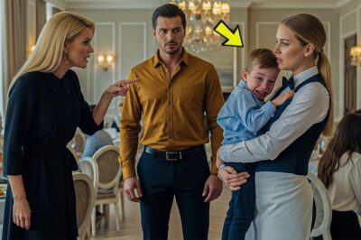 Billionaire CEO Catches Waitress Protecting His Special Son – His Reaction Stuns Everyone!