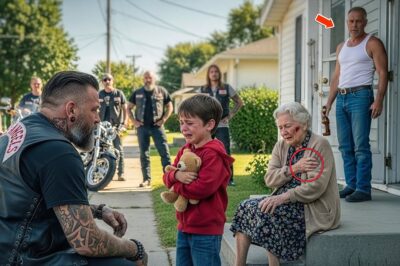 He Hit My Grandma,” the Child Cried — The Bikers Parked Right Outside His Door