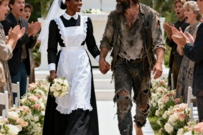 Black Maid Marries Homeless Man, Guests Laugh—Until Groom Reveals Shocking Truth