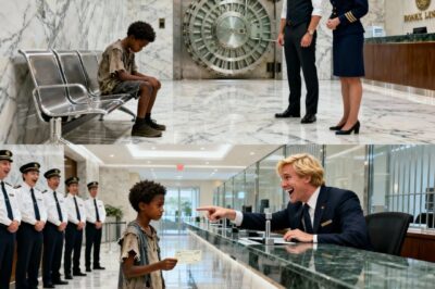 Black Kid in Worn-Out Shoes Went to Bank to Check Account — Manager Laughed Until He Saw the Balance