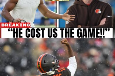 “Myles Garrett ERUPTS After Stefanski Benches Shedeur on Game-Deciding Play — Fans Stunned!”