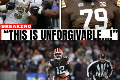 “NFL Fans STUNNED After Shocking Sideline Clip Sparks Outrage Over Browns Lineman’s ‘Cold’ Move Toward Shedeur Sanders!”