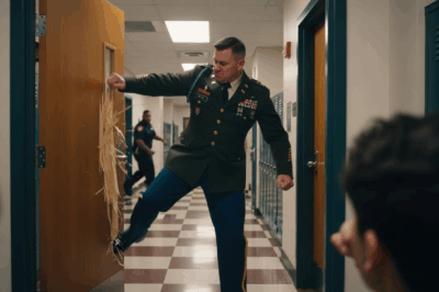 They Thought She Was Just A Nobody Scholarship Student. They Didn’t Know Her Father Was A 4-Star General, And He Just Kicked The Door Down.