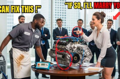 Female CEO Mocked a Black Mechanic: “Fix This Engine and I’ll Marry You” — Then He Did