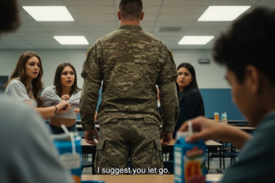 I CAME HOME EARLY FROM DEPLOYMENT TO SURPRISE MY DAUGHTER, BUT WALKED IN ON THREE BULLIES DRAGGING HER OUT OF HER CHAIR. THEY DIDN’T KNOW I WAS STANDING RIGHT BEHIND THEM.