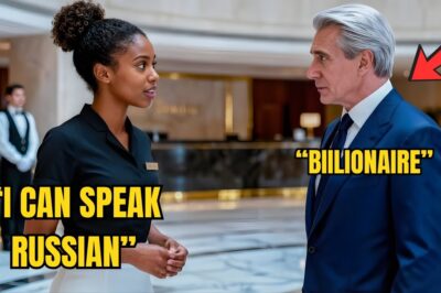 Nobody Understood the Russian Millionaire at the Hotel, Until the Black Waitress Spoke Up.