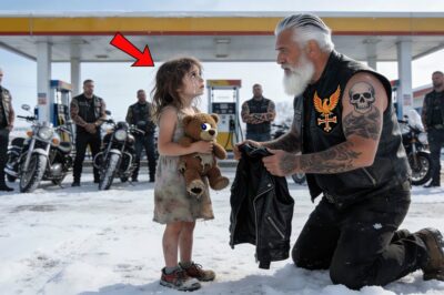 “CHRISTMAS MIRACLE: 7-Year-Old Takes Bat for Biker, and 500 Patched OUTLAWS Roll Up to Demand JUSTICE. The TOWN HUSHED When the Angels Arrived.”