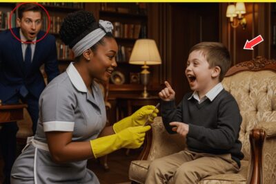 The Billionaire Saw the Black Maid Comfort His Autistic Son — and His Heart Stirred