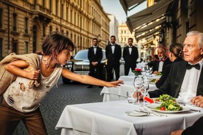 The beggar girl said, “Don’t eat that!” The billionaire wouldn’t have listened unless he saw it for