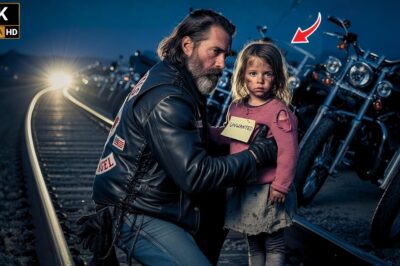 ANGELS WITH IRON WINGS: The Hells Angels Biker Club and the Historic Rescue: The Girl Abandoned on the Tracks with the Note ‘UNWANTED.’