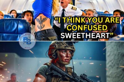 They Kicked Her Out of First Class — Until the Pilot Recognized the SEAL Tattoo on Her Back
