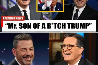 💥 LATE-NIGHT ERUPTION: JIMMY KIMMEL & STEPHEN COLBERT Just DESTROYED And SHAMED T.R.U.M.P ON LIVE TV — A Fierce On-Air Showdown Sparks Political Chaos ⚡