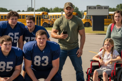 I’m a Combat Veteran. I Came Home to Silence. Then I Saw Her Wheelchair on the Ground. What Happened Next Was A Viral Moment That Changed Playground Justice Forever.