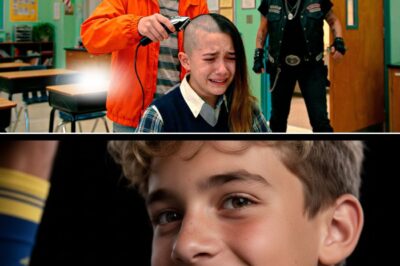 “I’m Not the Bully’s Target Anymore.” The girl whose head was shaved turned to her mom’s “Forbidden Past.” 72 legendary riders showed up 28 minutes later!