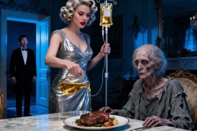 MILLIONAIRE’S MOTHER WAS LOSING WEIGHT EVERY DAY — UNTIL HER SON ARRIVED AND SAW WHAT HIS WIFE WAS DOING…