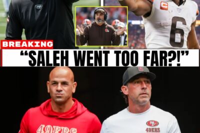 “Robert Saleh DROPS BOMBSHELL WARNING on Shedeur Sanders — NFL Is SHAKEN Before Browns Showdown!”
