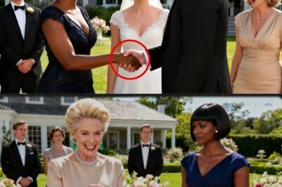 At the wedding, everyone avoided the Black woman — until the groom said her name and everything changed