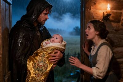 “Hide this child. He is the future king,” the mysterious man said as he placed the baby into the peasant woman’s arms