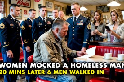 They Mocked the Homeless Man—Then 6 Soldiers Walked In and Silenced the Whole Diner