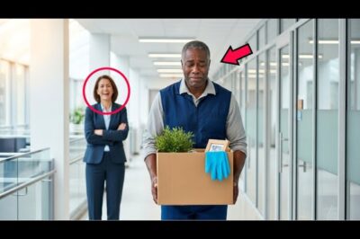They Fired a 62 Year Old Janitor — What the Hidden Camera Revealed Left Everyone Silent
