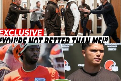 Shedeur Sanders Erupts in Shocking Confrontation with Dillon Gabriel at Browns HQ — Sparks Fly!