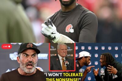 “NFL ROCKED After Kevin Stefanski Drops UNEXPECTED Bombshell On Shedeur Sanders–Jerry Jeudy Fight!”