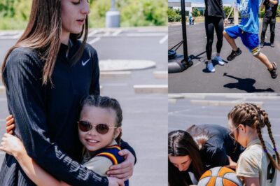 Heart of a Champion: Injured WNBA Star Caitlin Clark Trades the Court for the Field, Spends a Day Scoring Joy with Underprivileged Kids